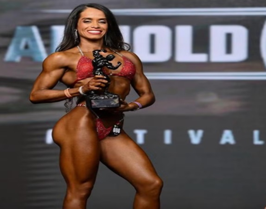 Professora de Rondônia conquista título overall no fisiculturismo